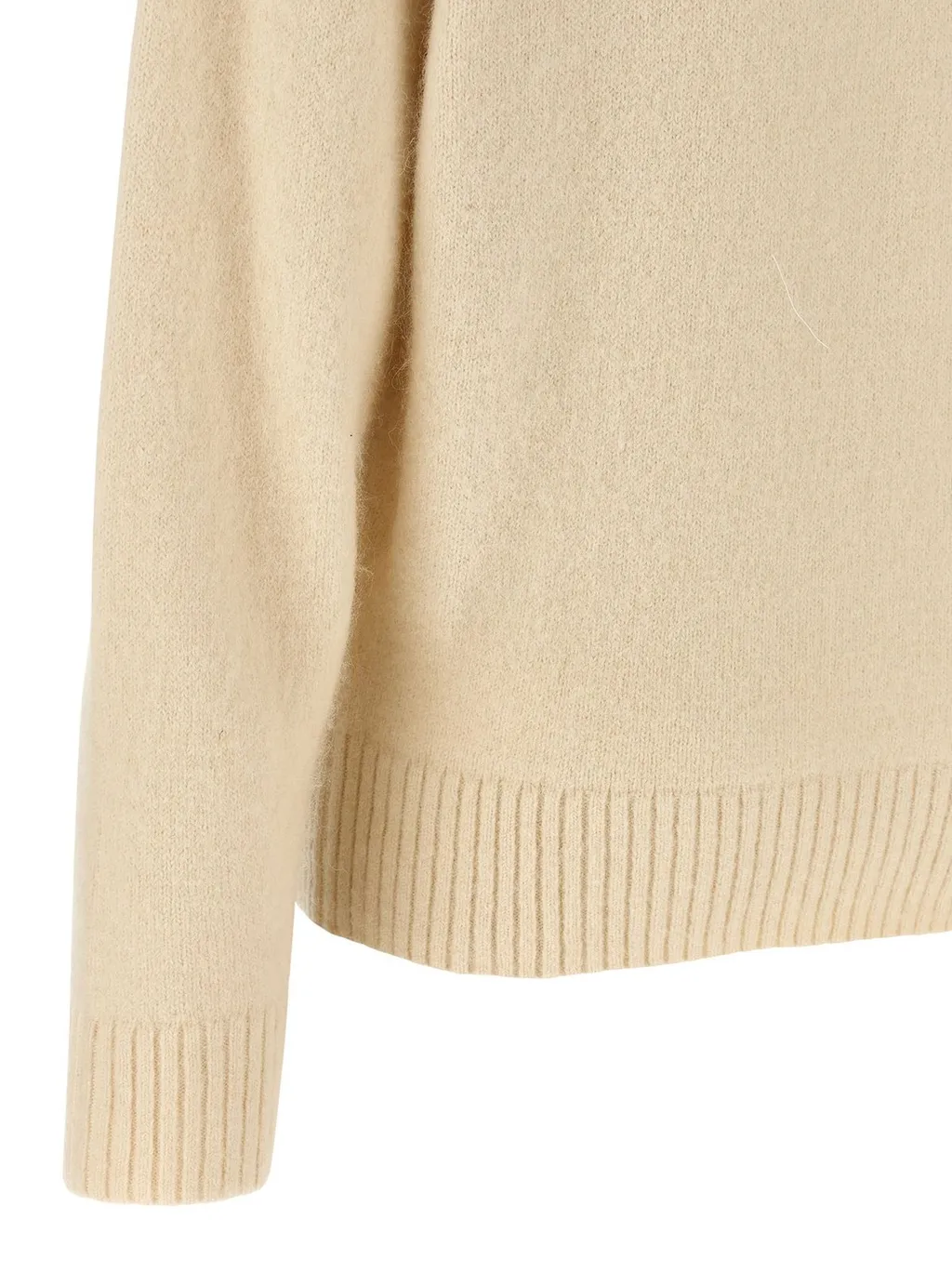 Lace-Up Knit Sweater