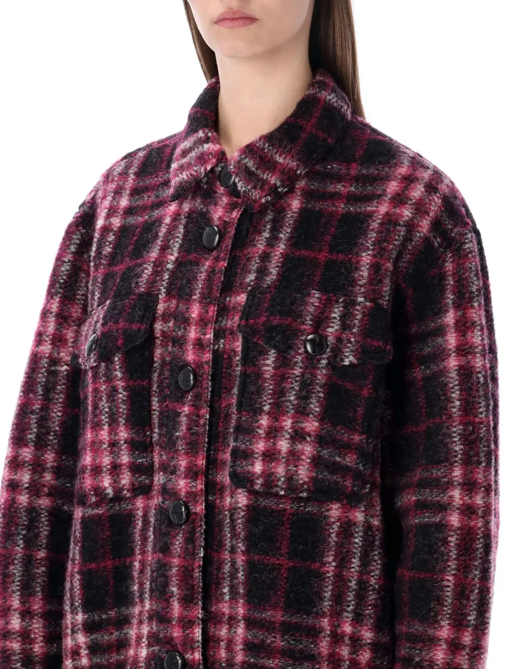 Checked Shacket