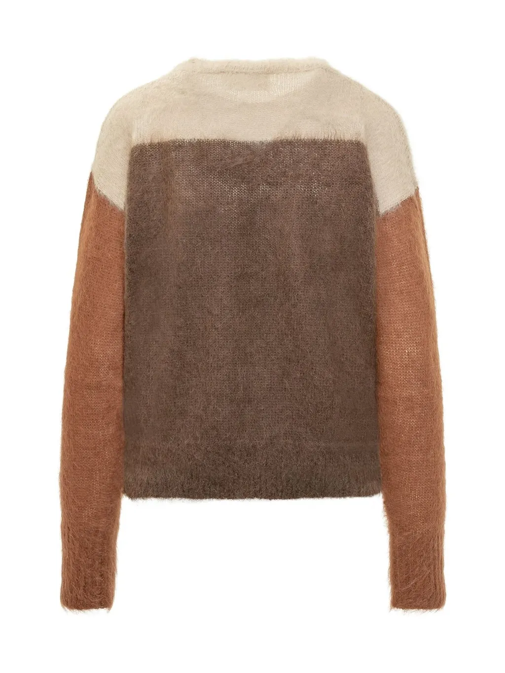 Colorblock Mohair Blend Sweater