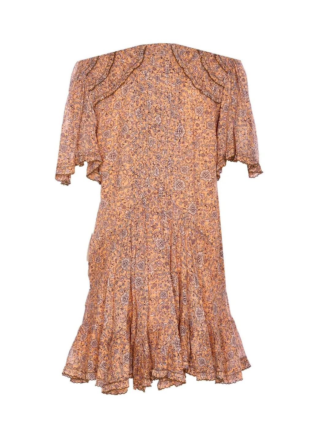Floral Print Ruffle Dress