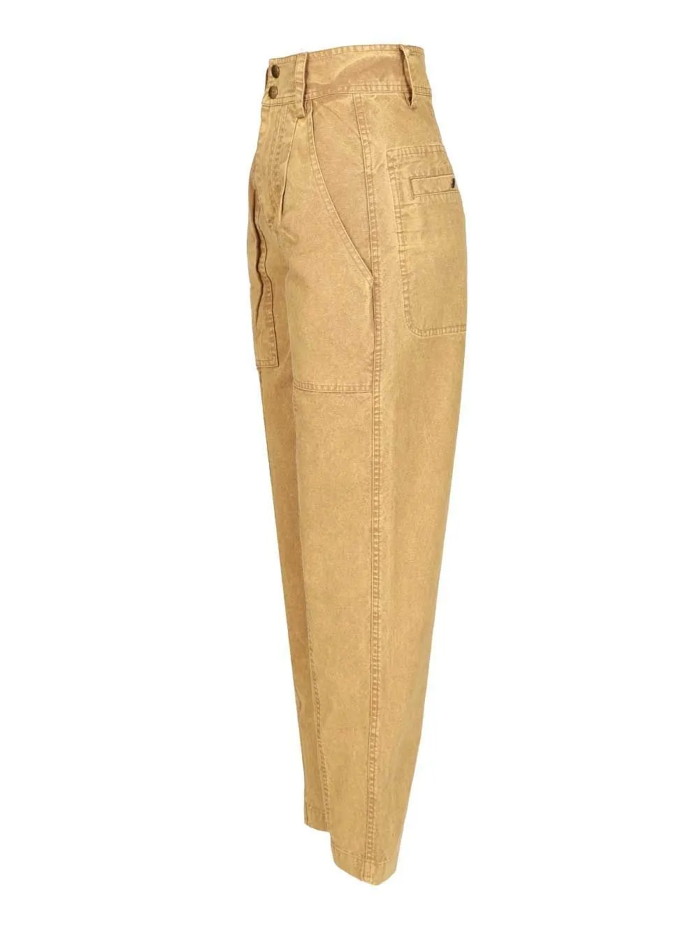 High-Waisted Utility Pants