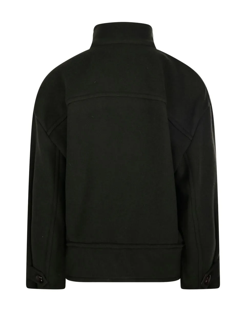 Asymmetric Button Jacket