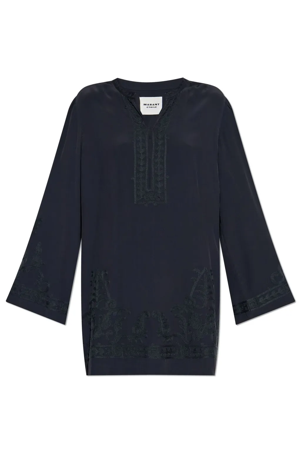 Embroidered Tunic Dress