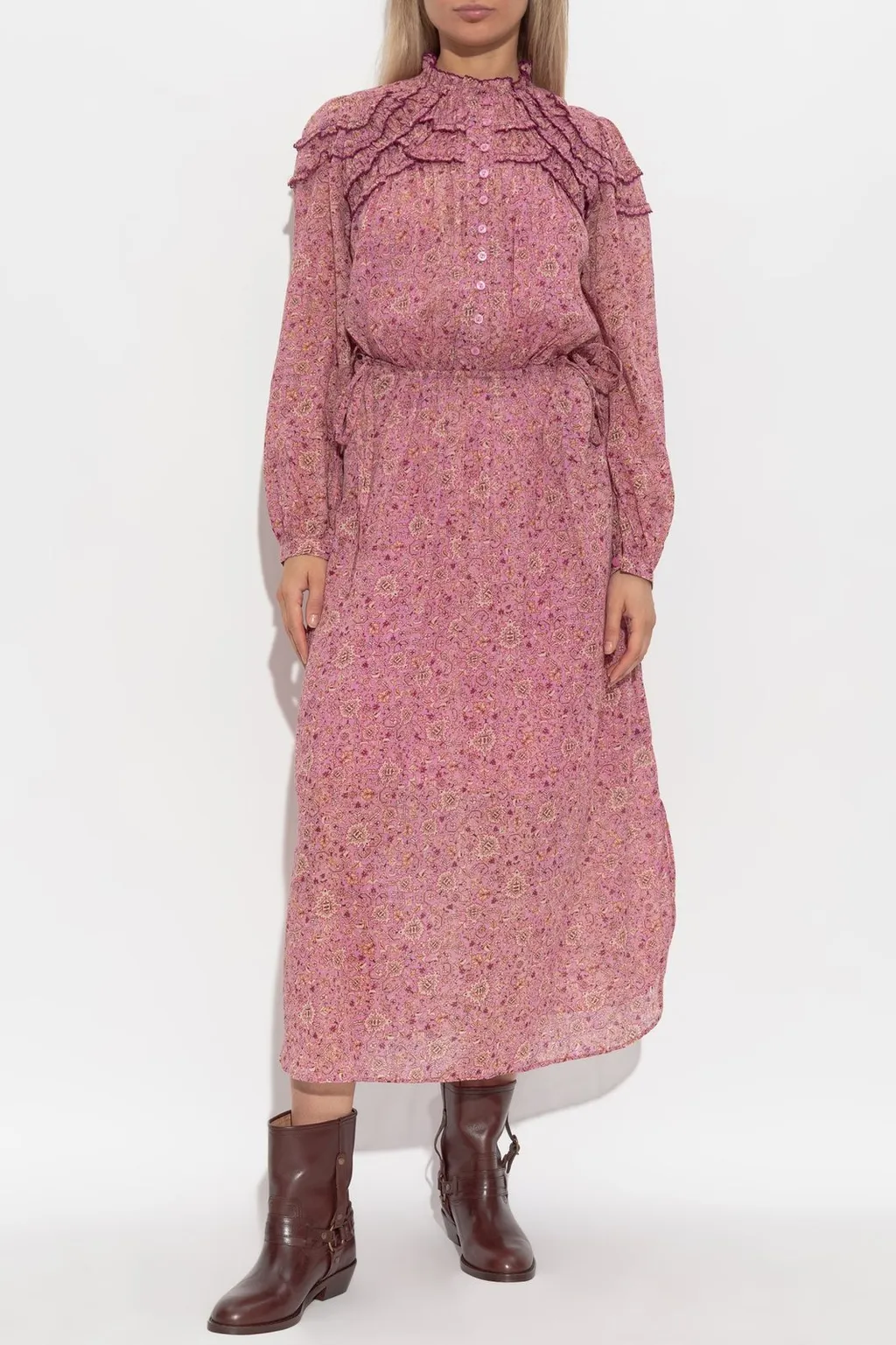 Floral Print Maxi Dress