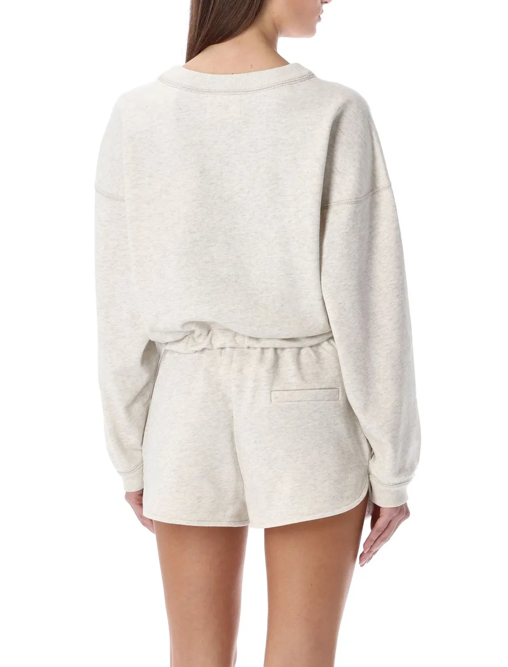 Sweatshirt And Shorts Set