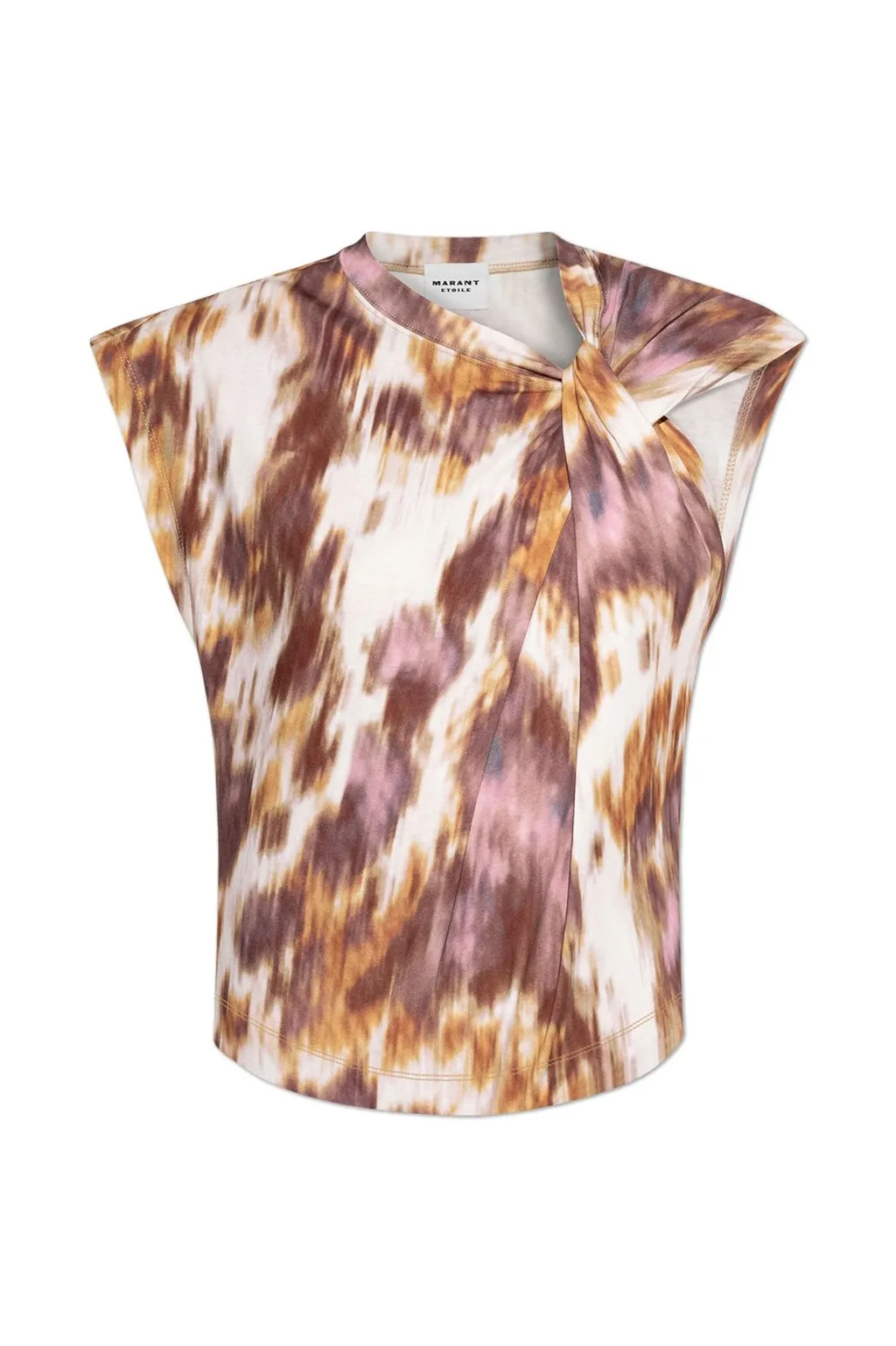 Twisted Neck Sleeveless Top