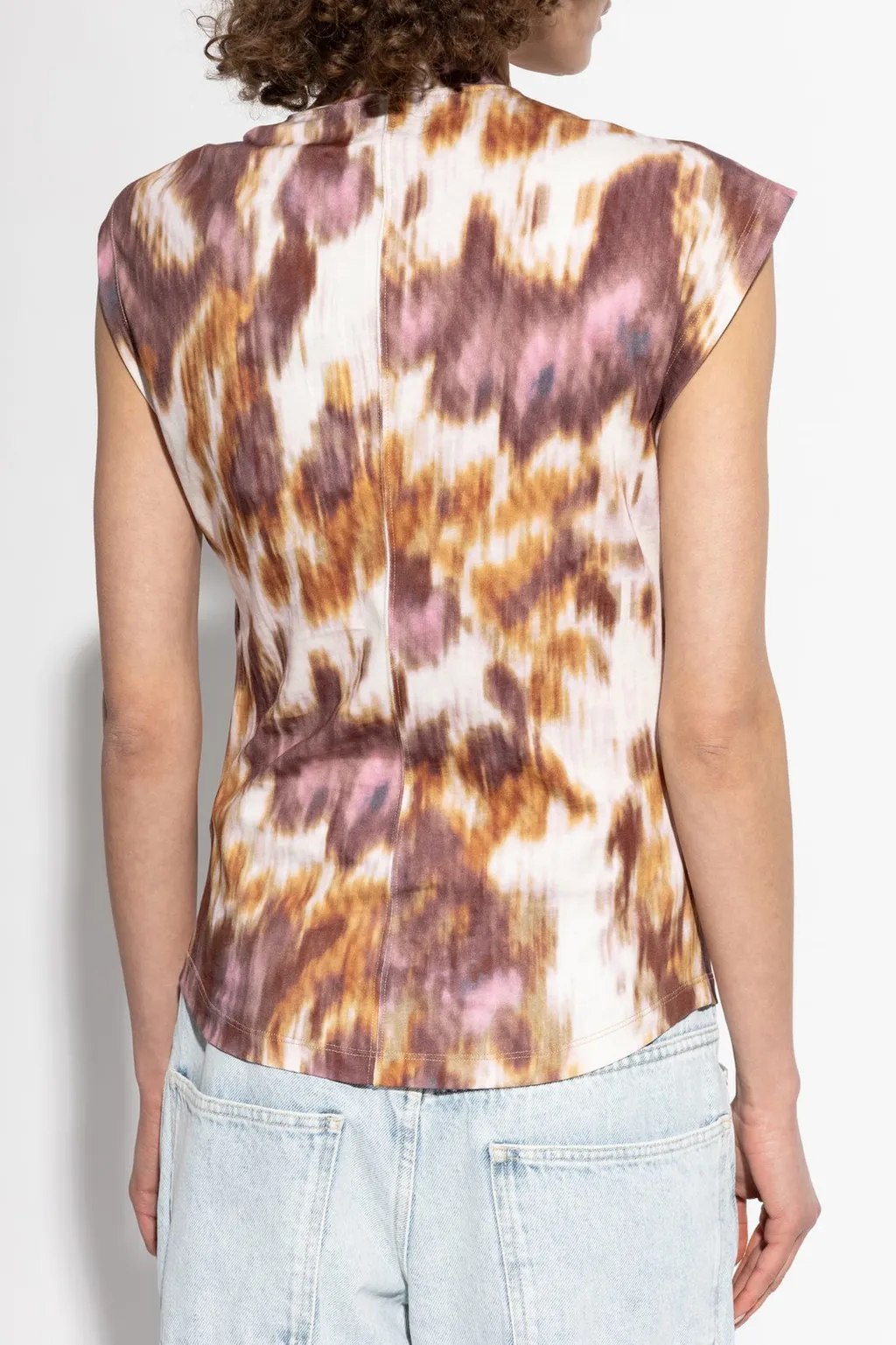 Twisted Neck Sleeveless Top
