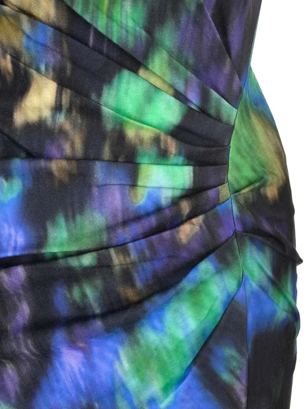 Ruched Column Gown