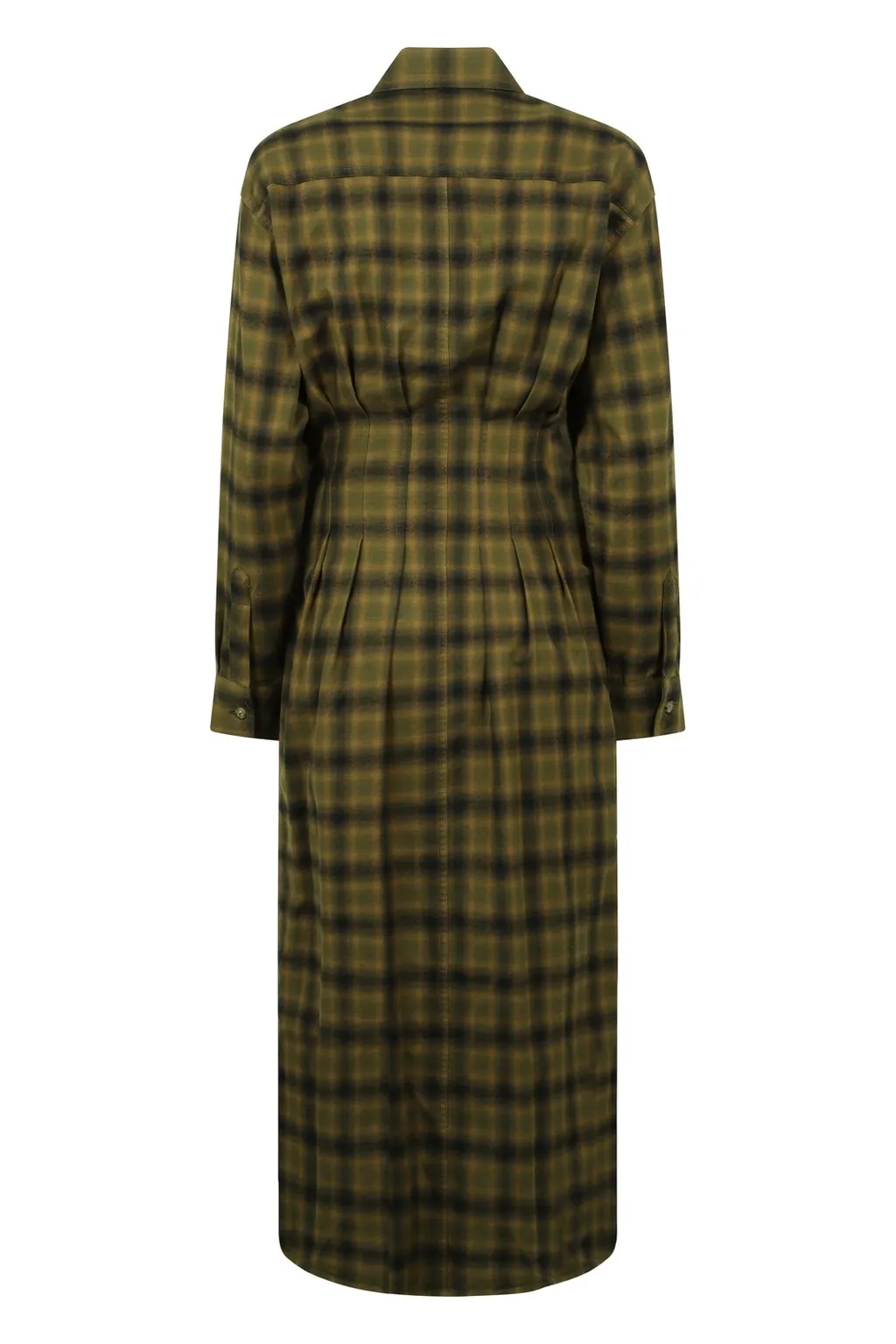 Plaid Shirt Dress