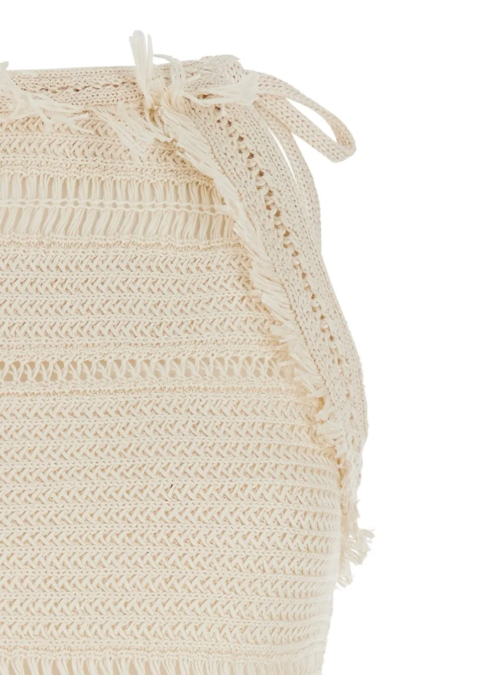 Crocheted Mini Dress