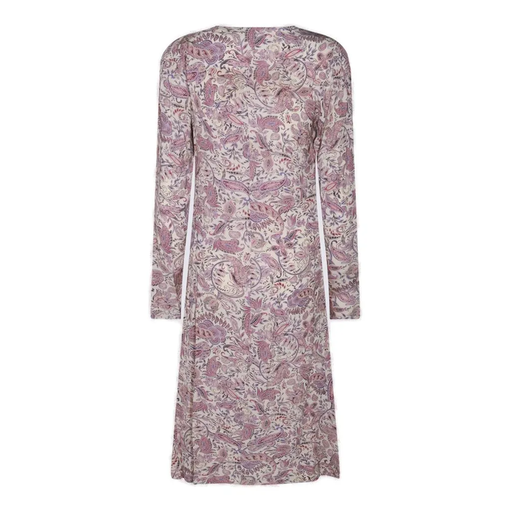 V-Neck Printed Dress