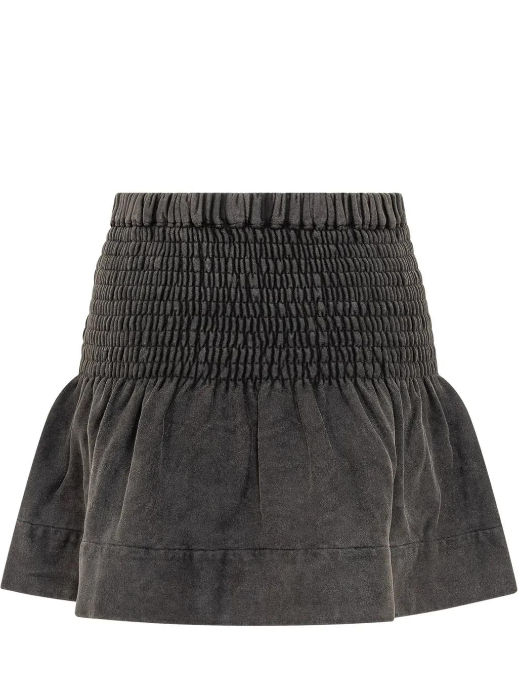 Smocked Mini Skirt