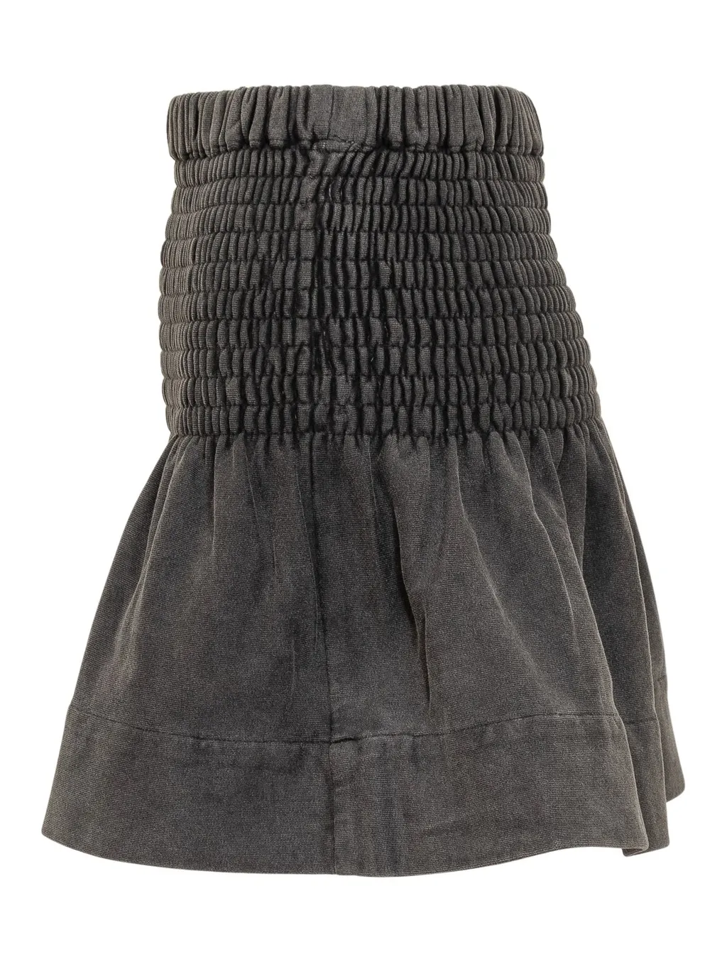 Smocked Mini Skirt