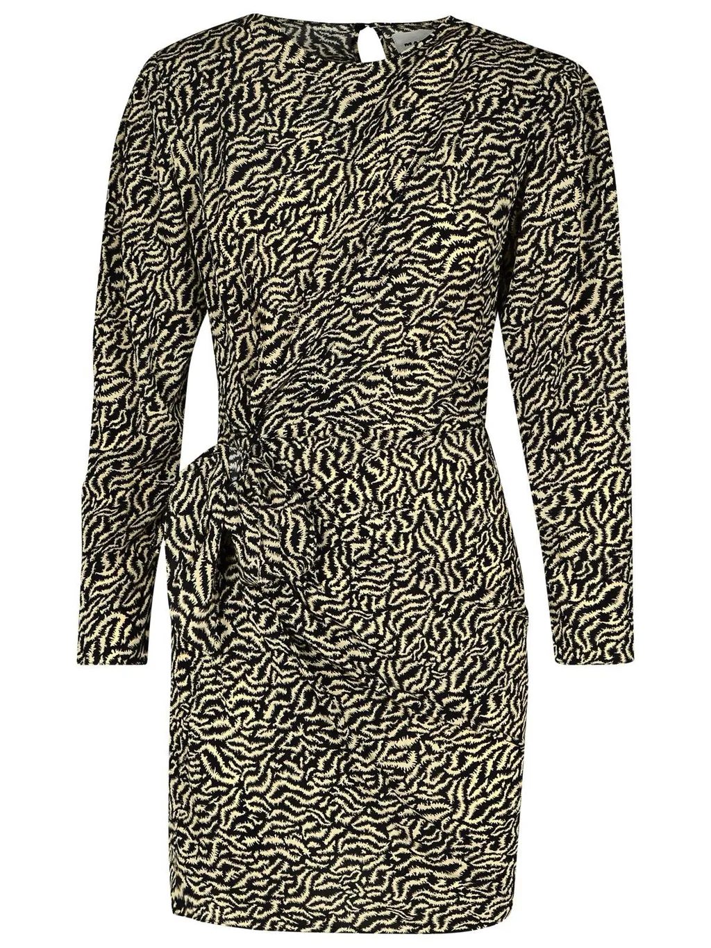 Long Sleeve Wrap Dress