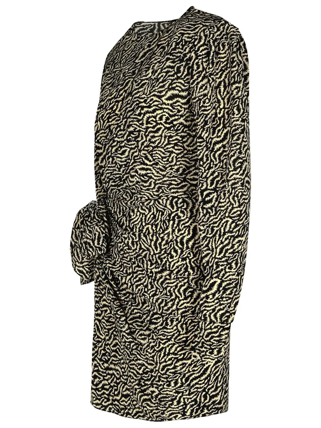 Long Sleeve Wrap Dress