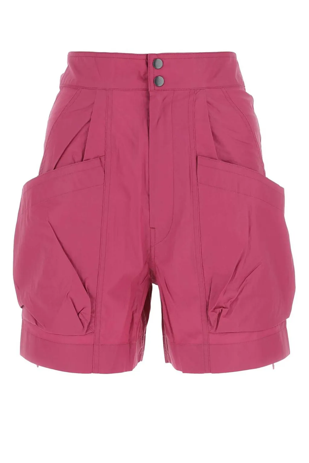 High-Waisted Cargo Shorts