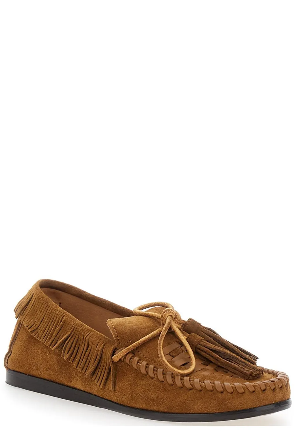 Moccasins With Fringe And Laces