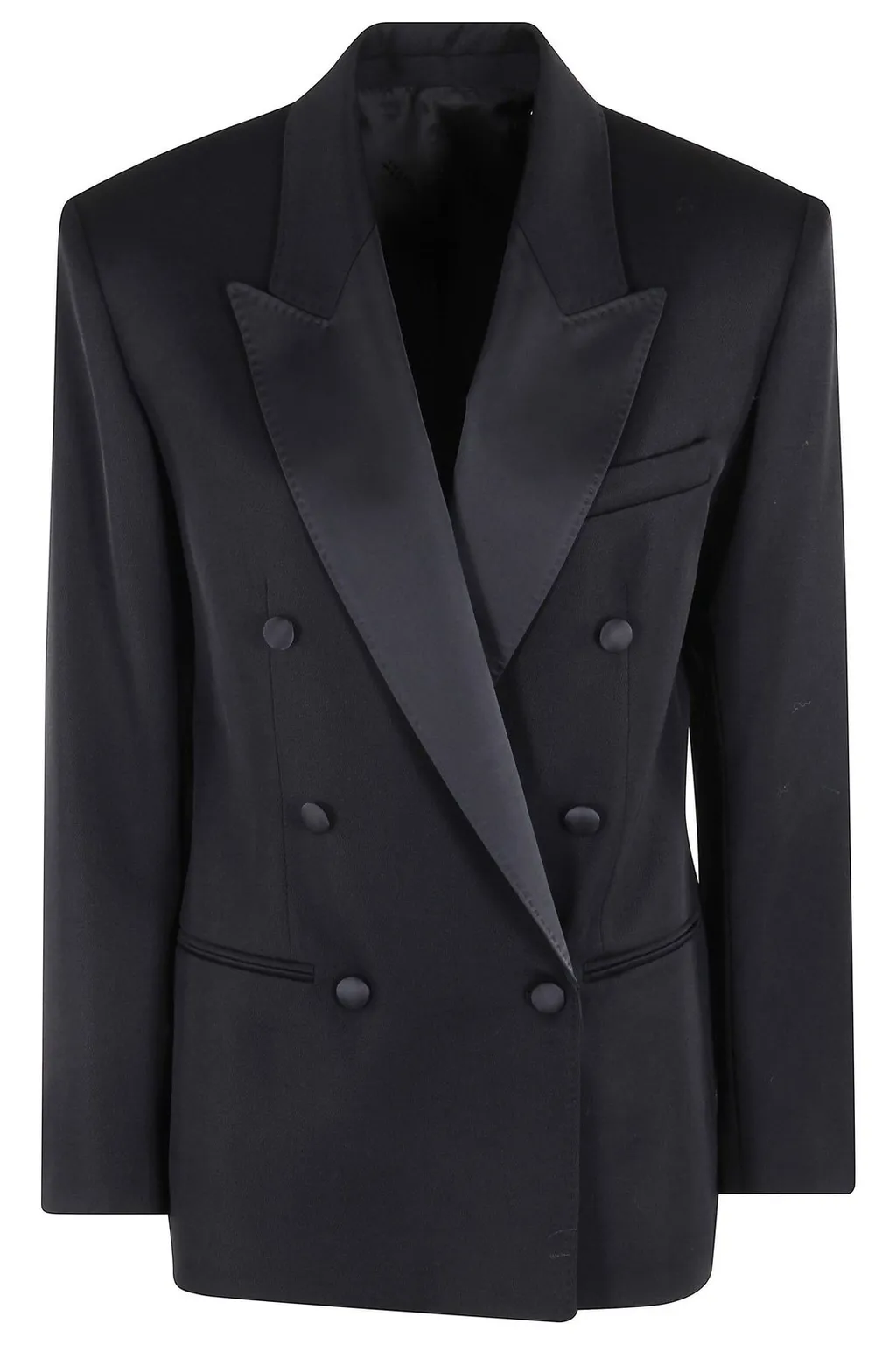 Double-Breasted Tuxedo Jacket
