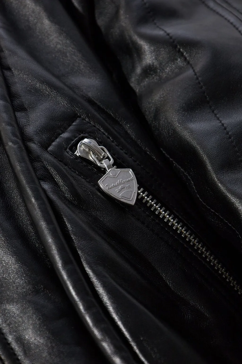 Leather Bomber Jacket