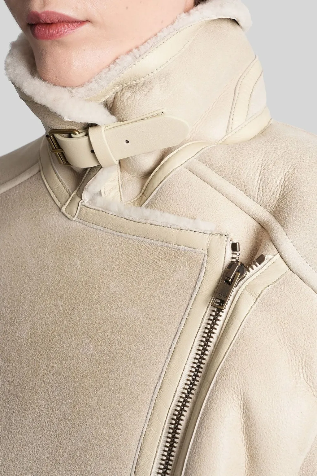 Shearling Aviator Jacket
