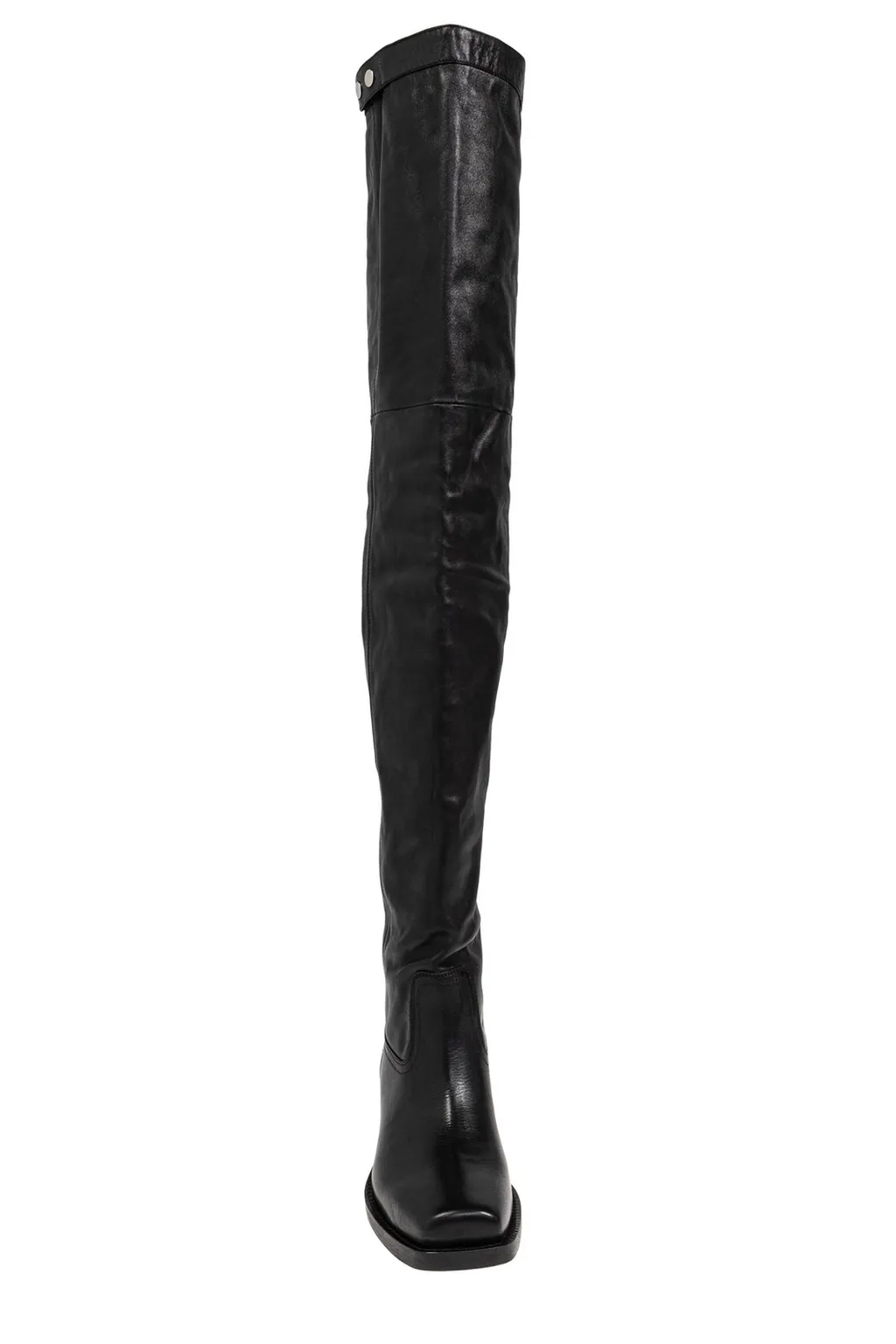 Over-The-Knee Leather Boots