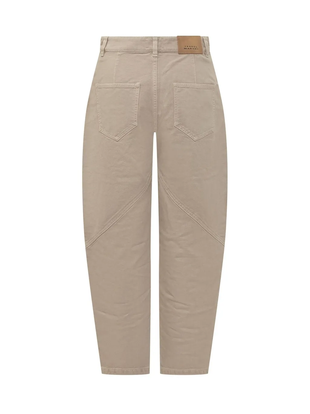 High-Waisted Balloon Jeans