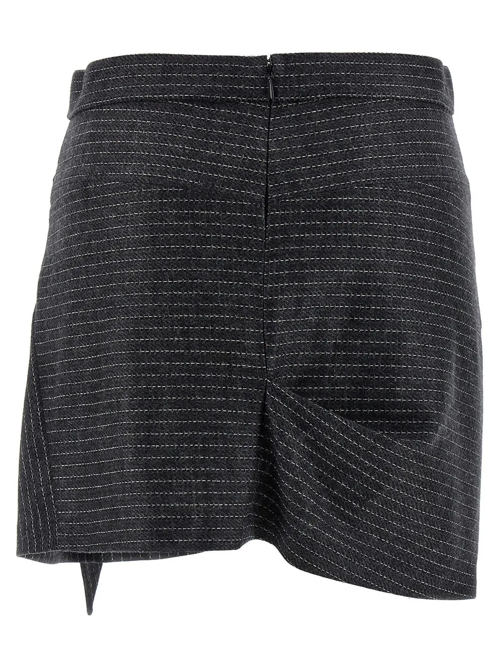Asymmetric Mini Skirt