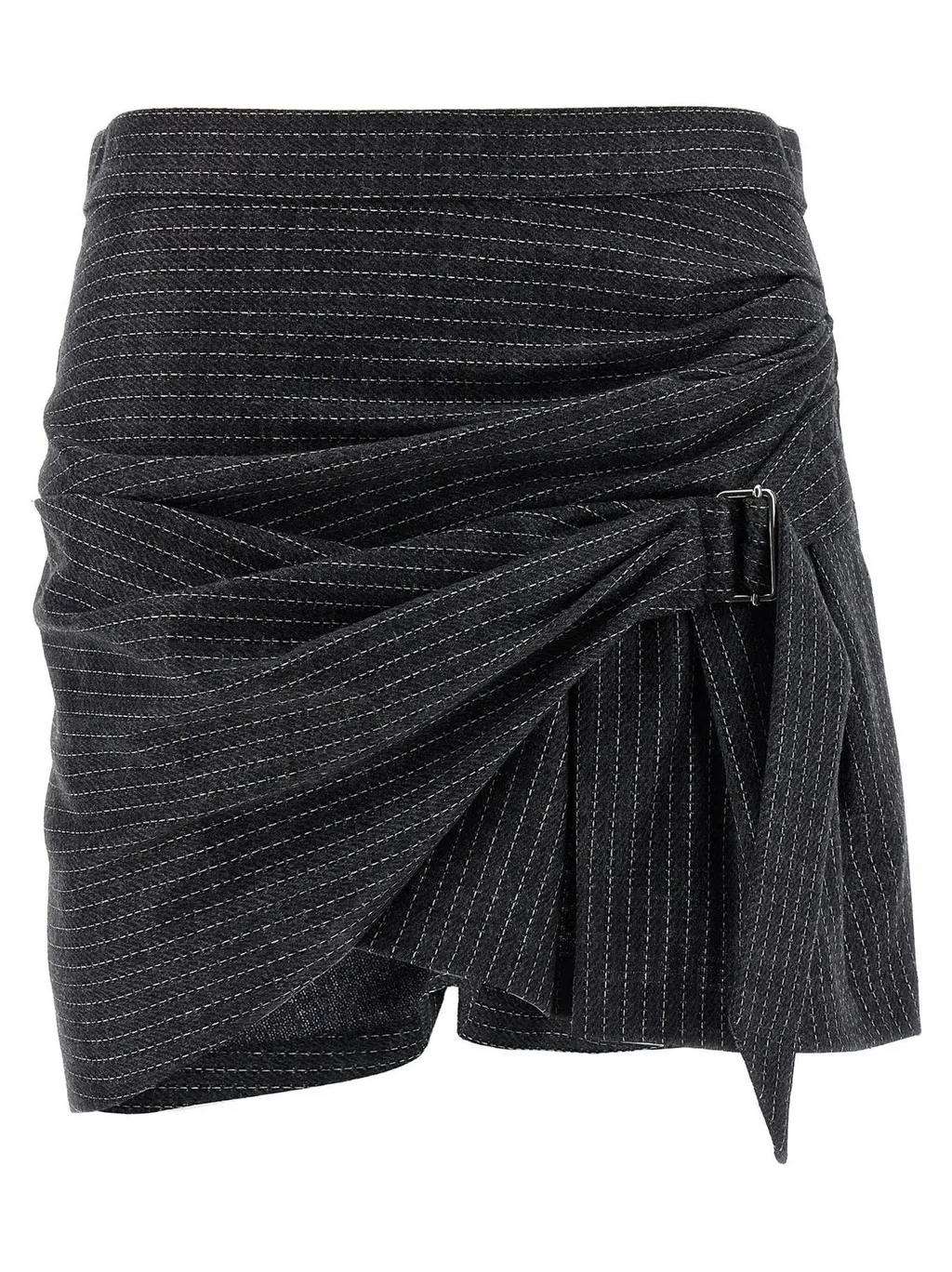 Asymmetric Mini Skirt
