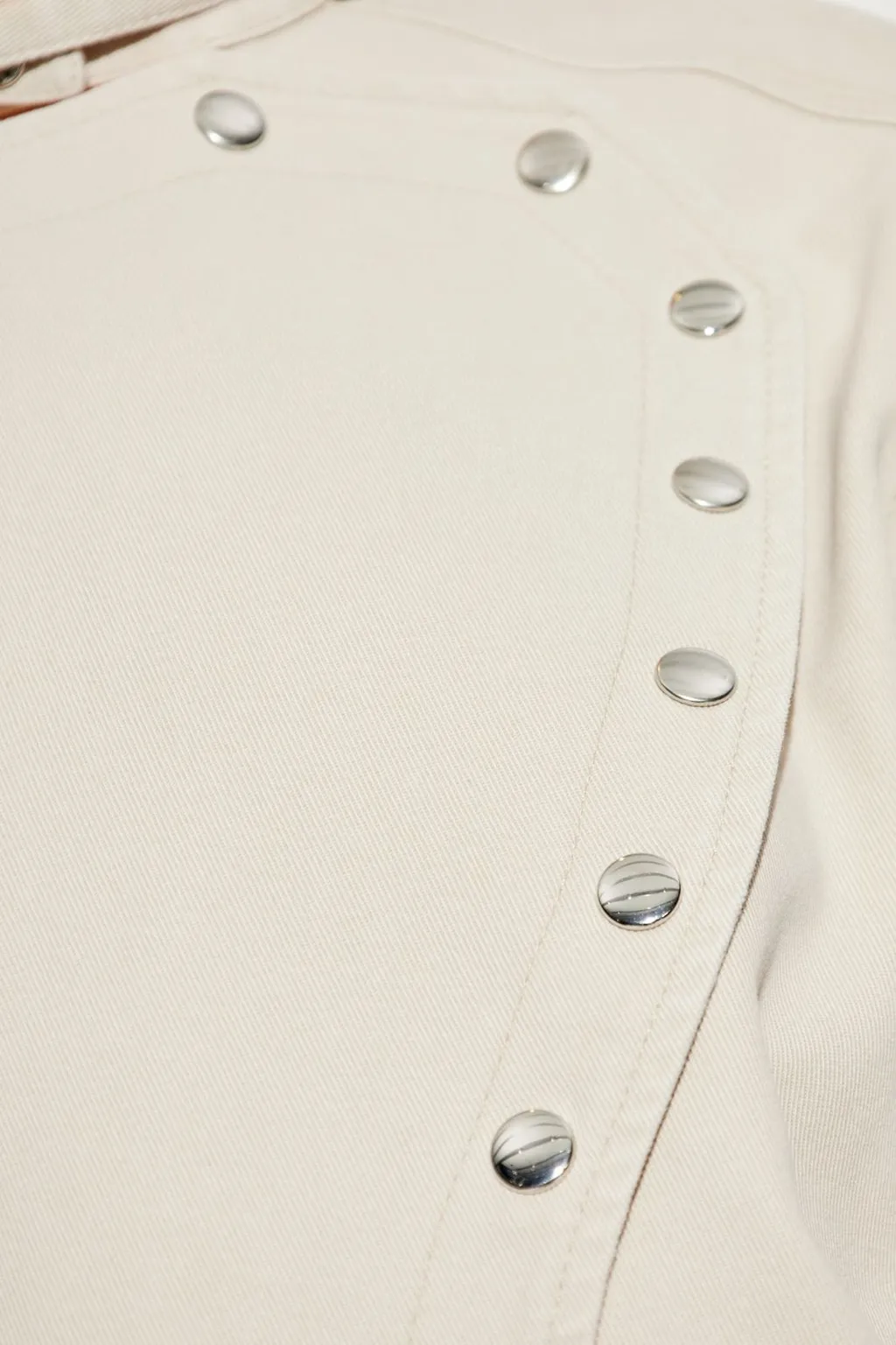 Asymmetric Button Jacket