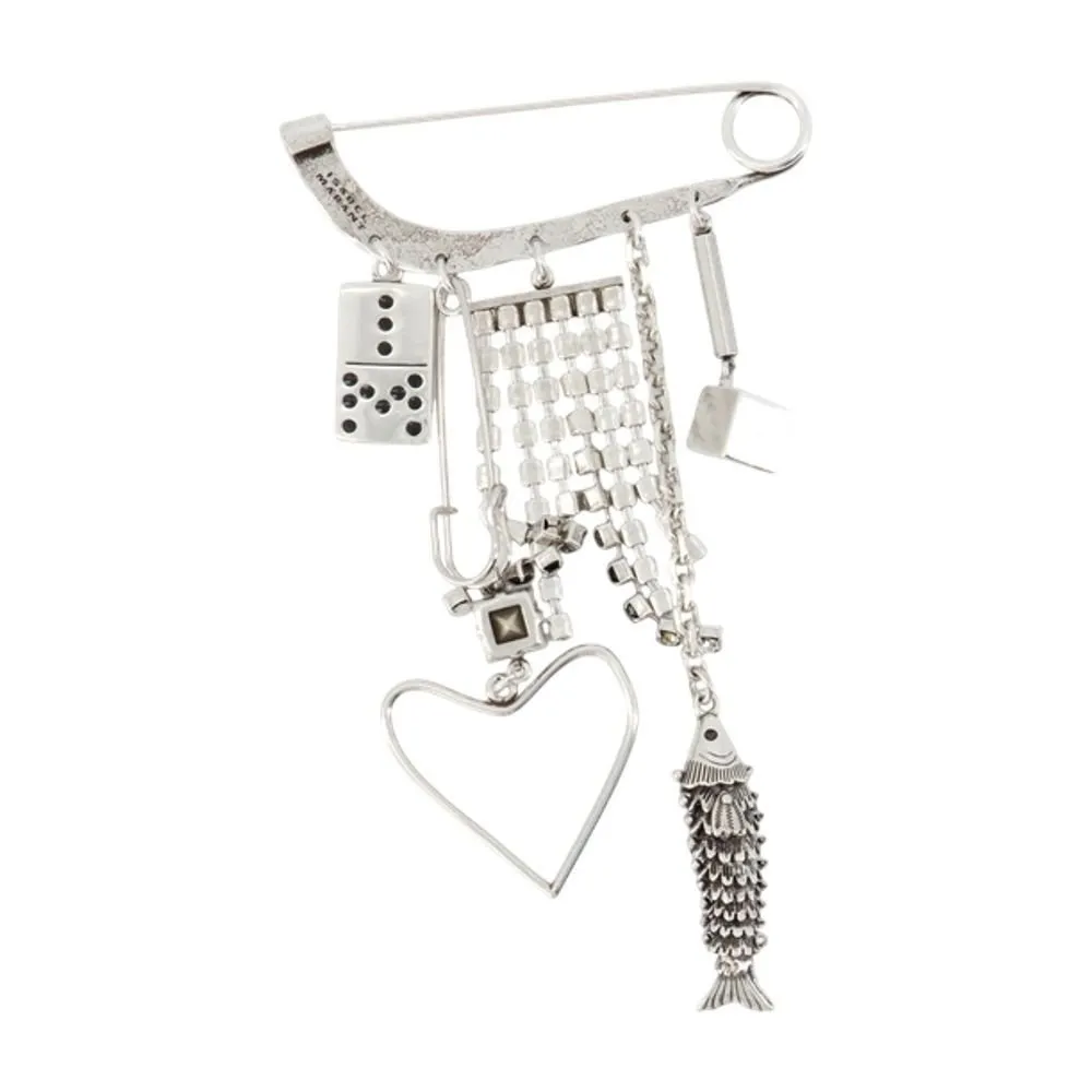 Brooch With Charms