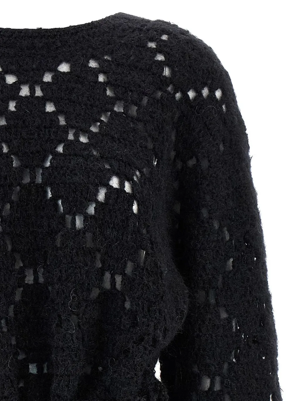 Crocheted Belted Dress