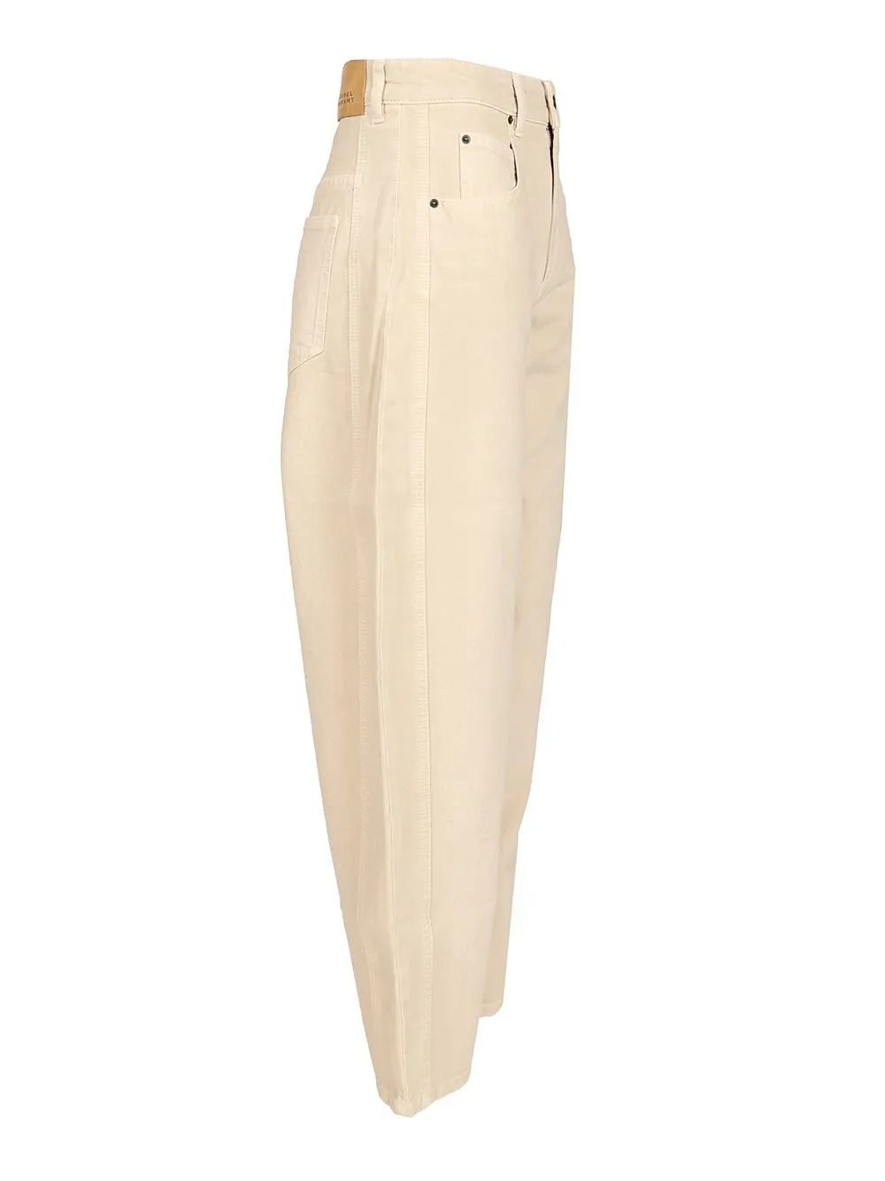 High-Waisted Wide-Leg Jeans