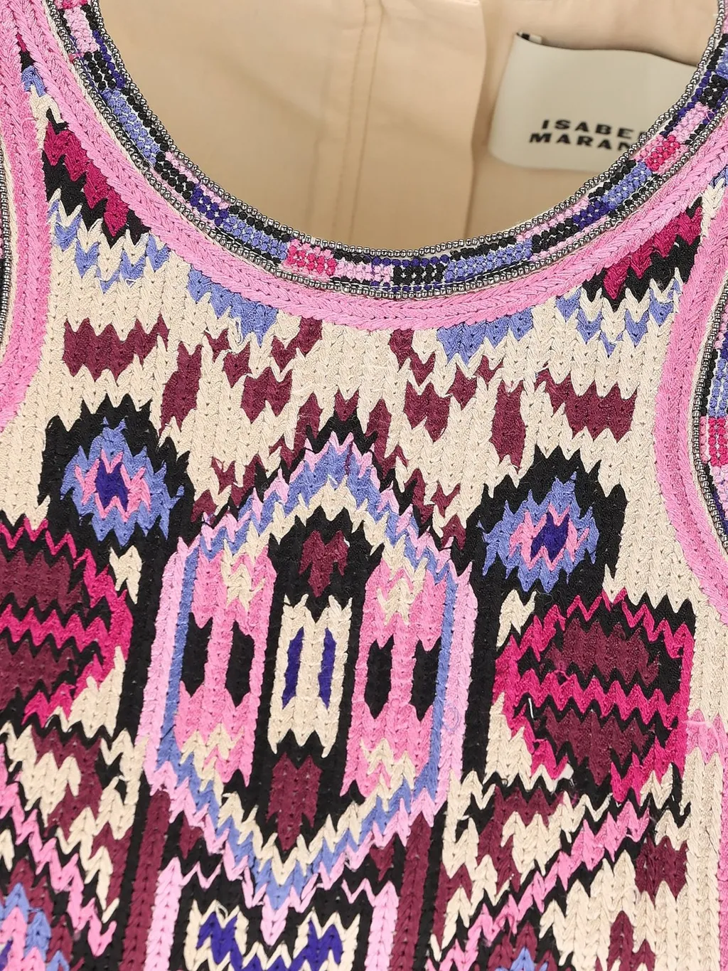 Embellished Fringed Dress