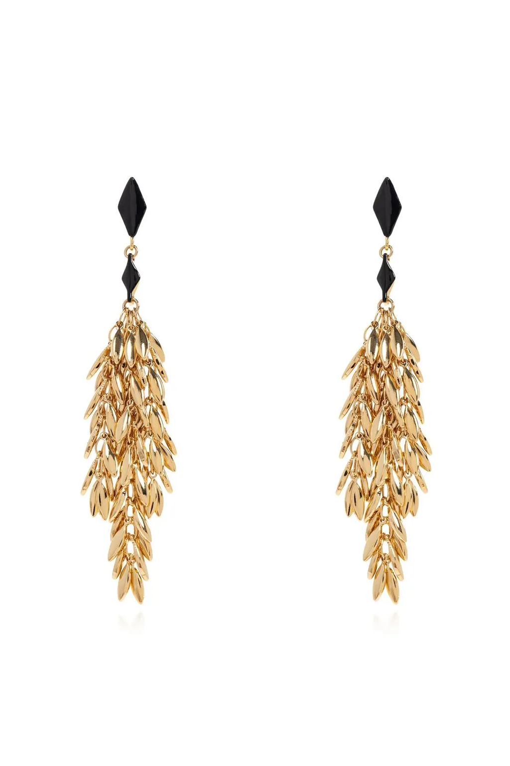 Feather Drop Earrings