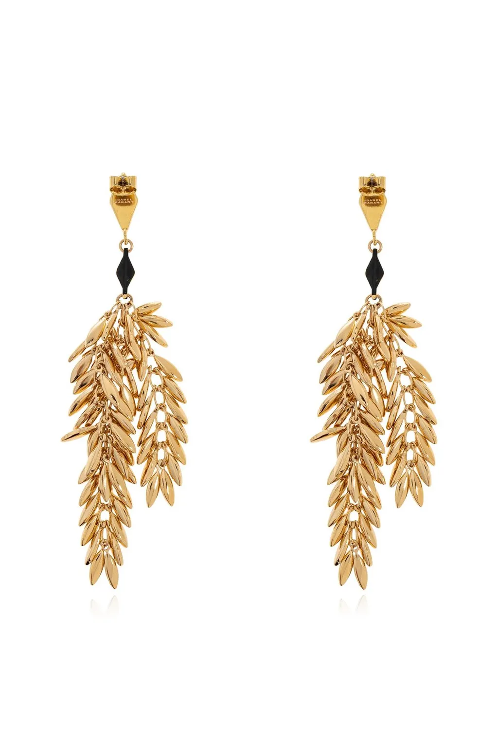 Feather Drop Earrings