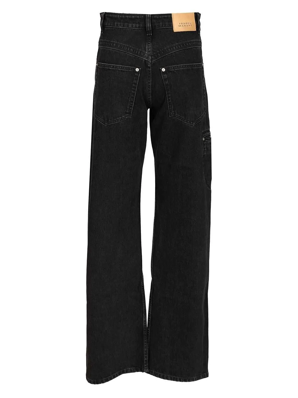High-Waisted Wide-Leg Jeans