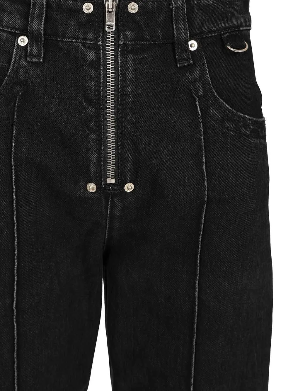High-Waisted Wide-Leg Jeans