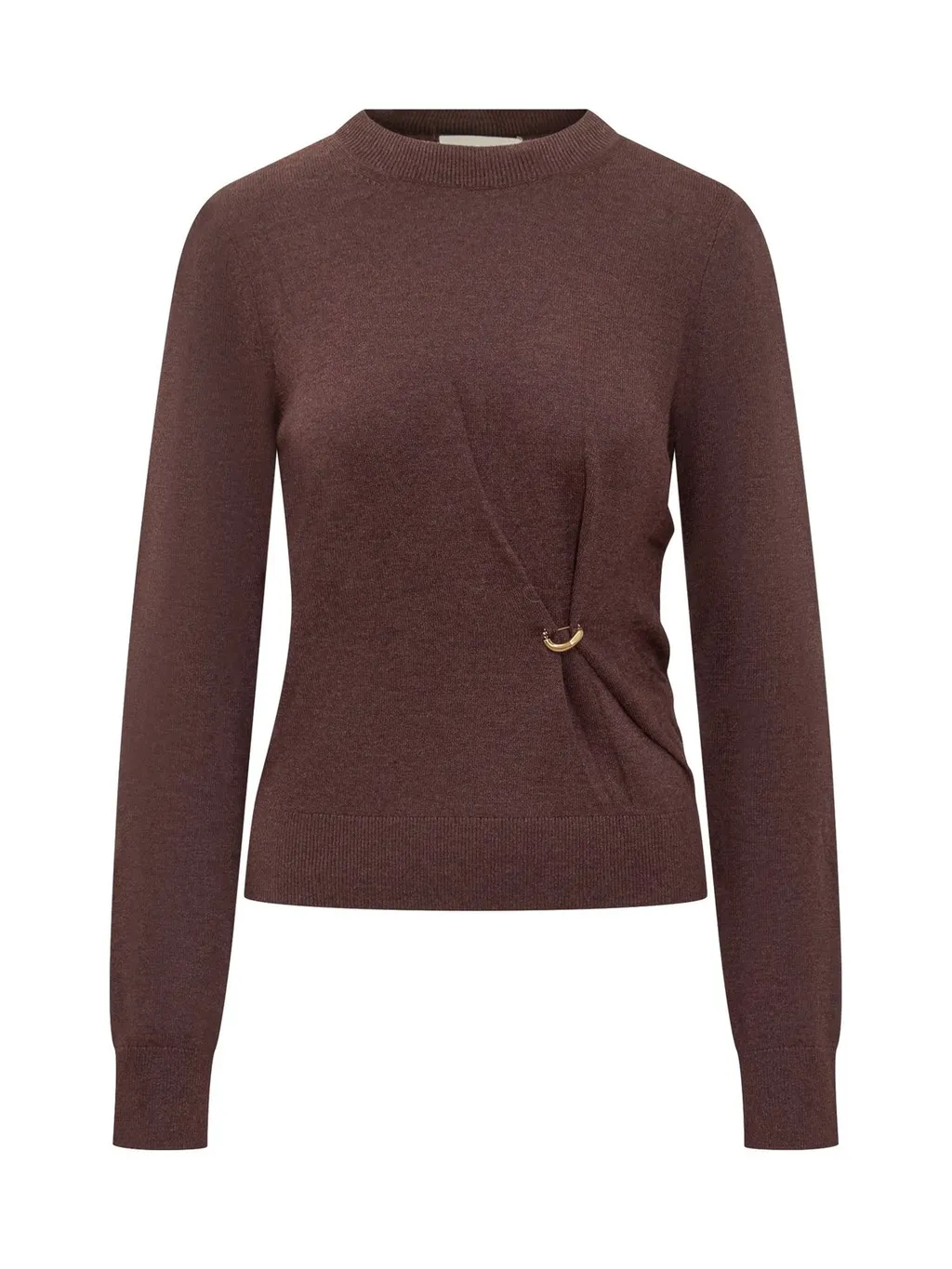 Sweater With Draped Detail