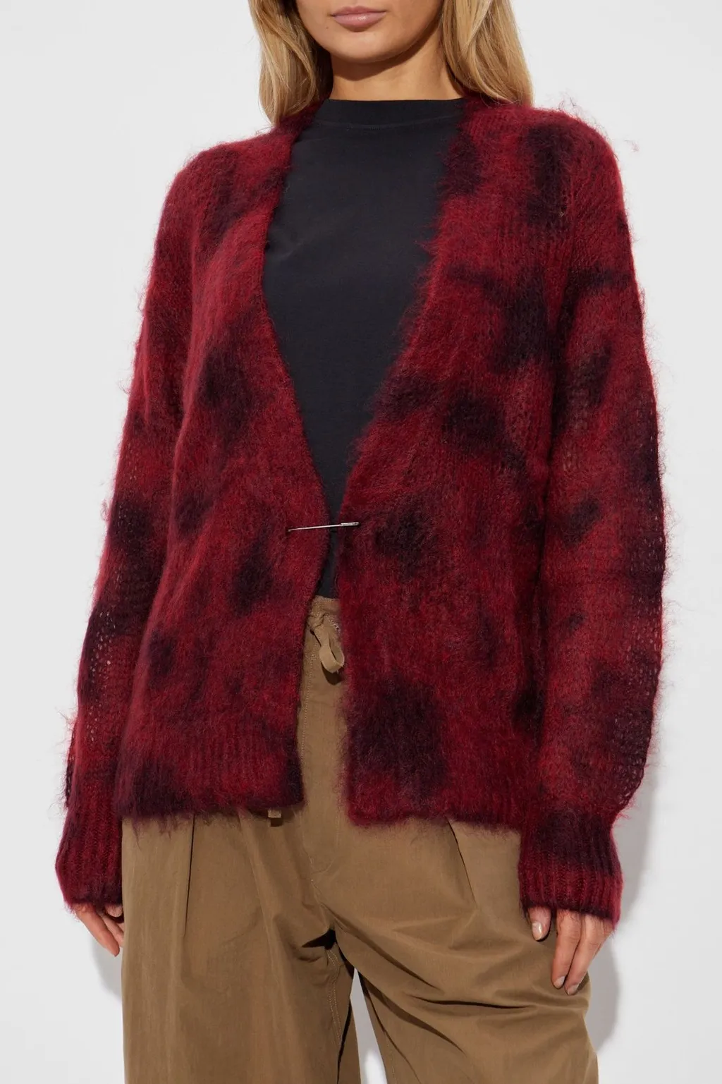 Mohair Blend Cardigan