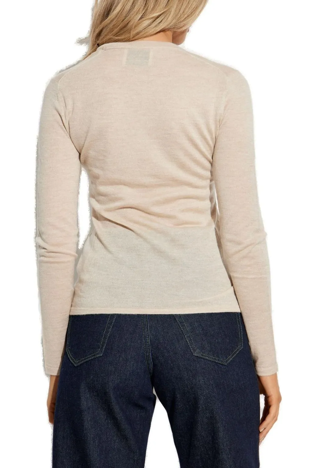 Crew Neck Long Sleeve Top