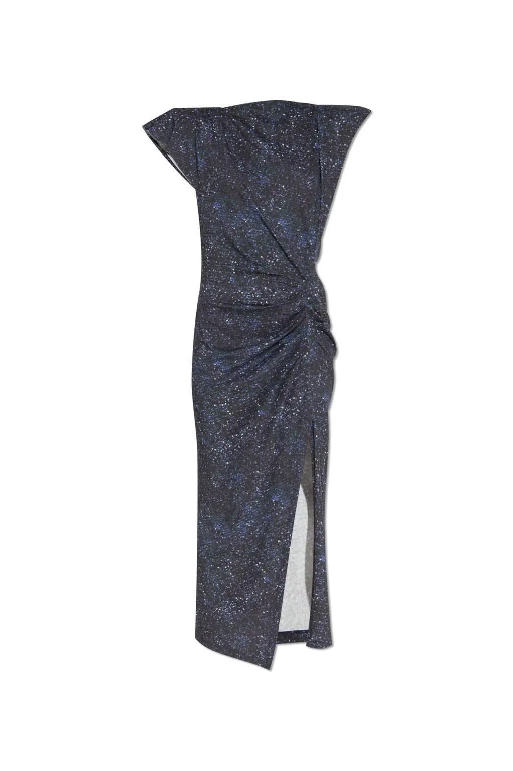 Draped Ruched Gown