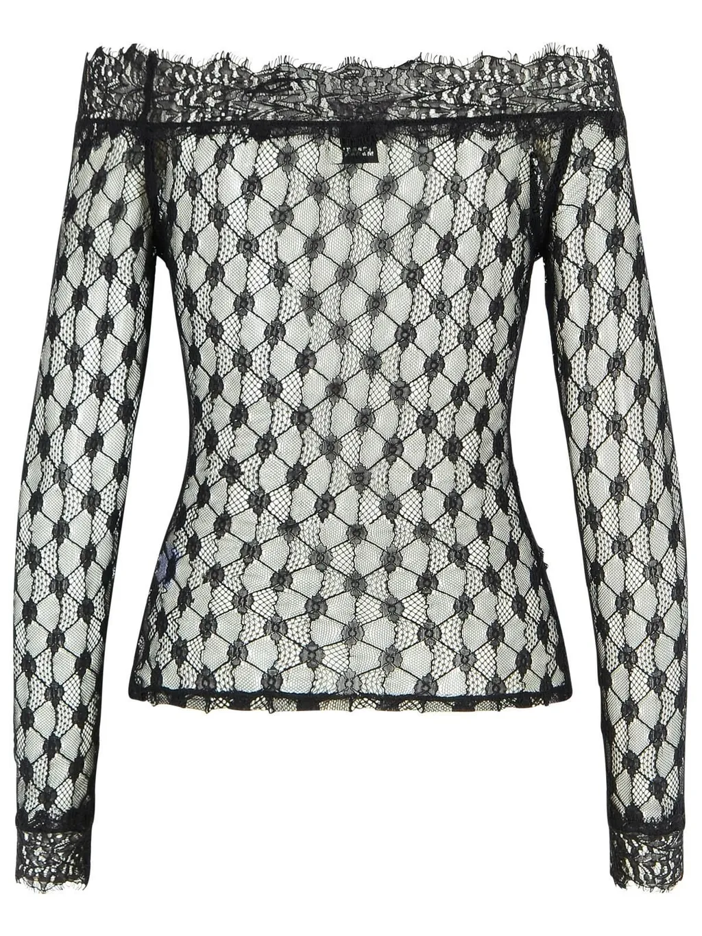 Off-The-Shoulder Lace Top