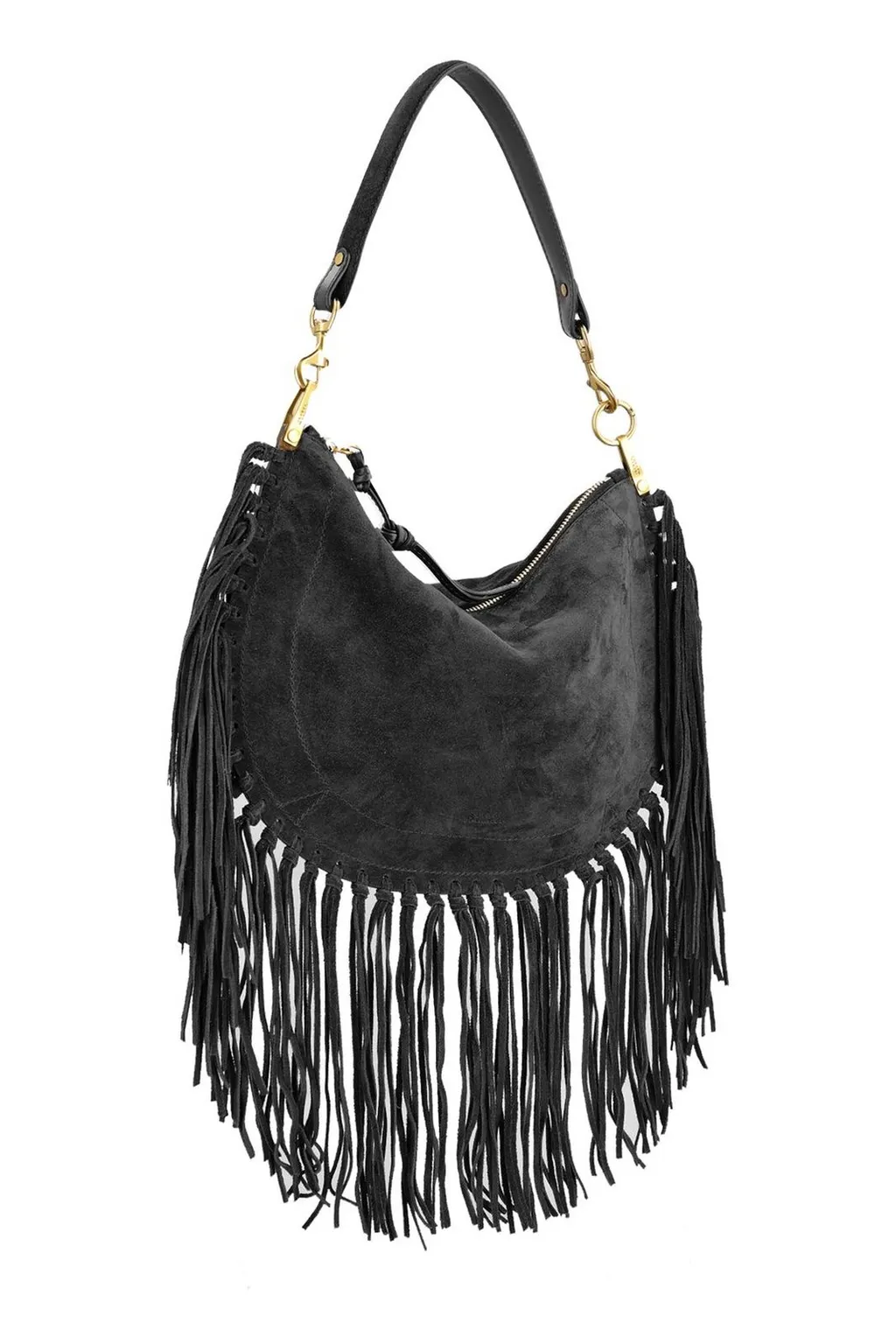 Fringe Hobo Bag