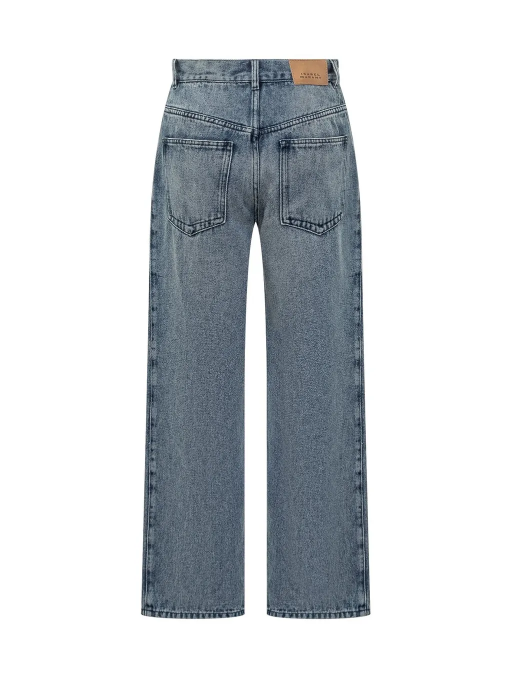 High-Waisted Wide-Leg Jeans