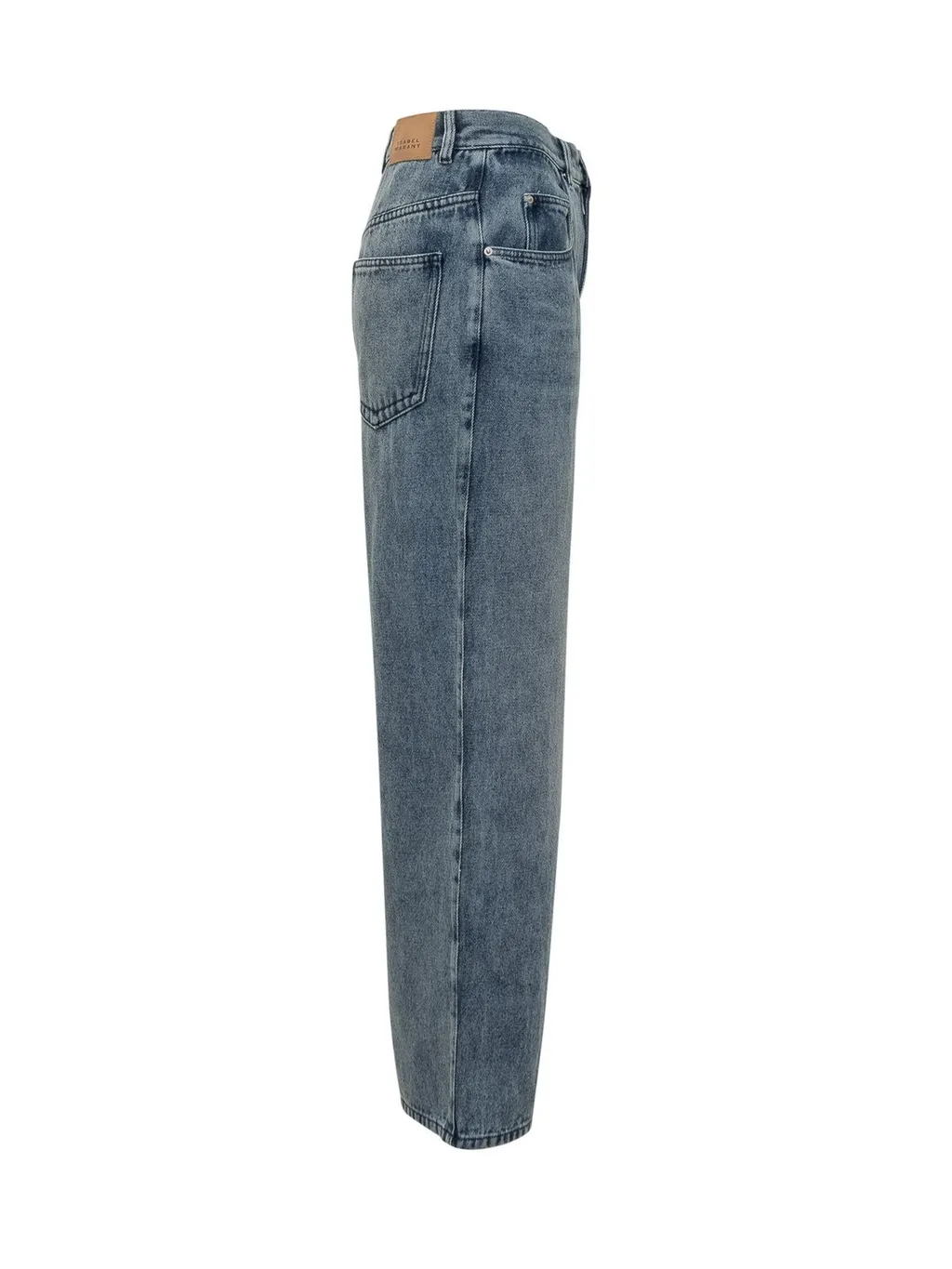 High-Waisted Wide-Leg Jeans