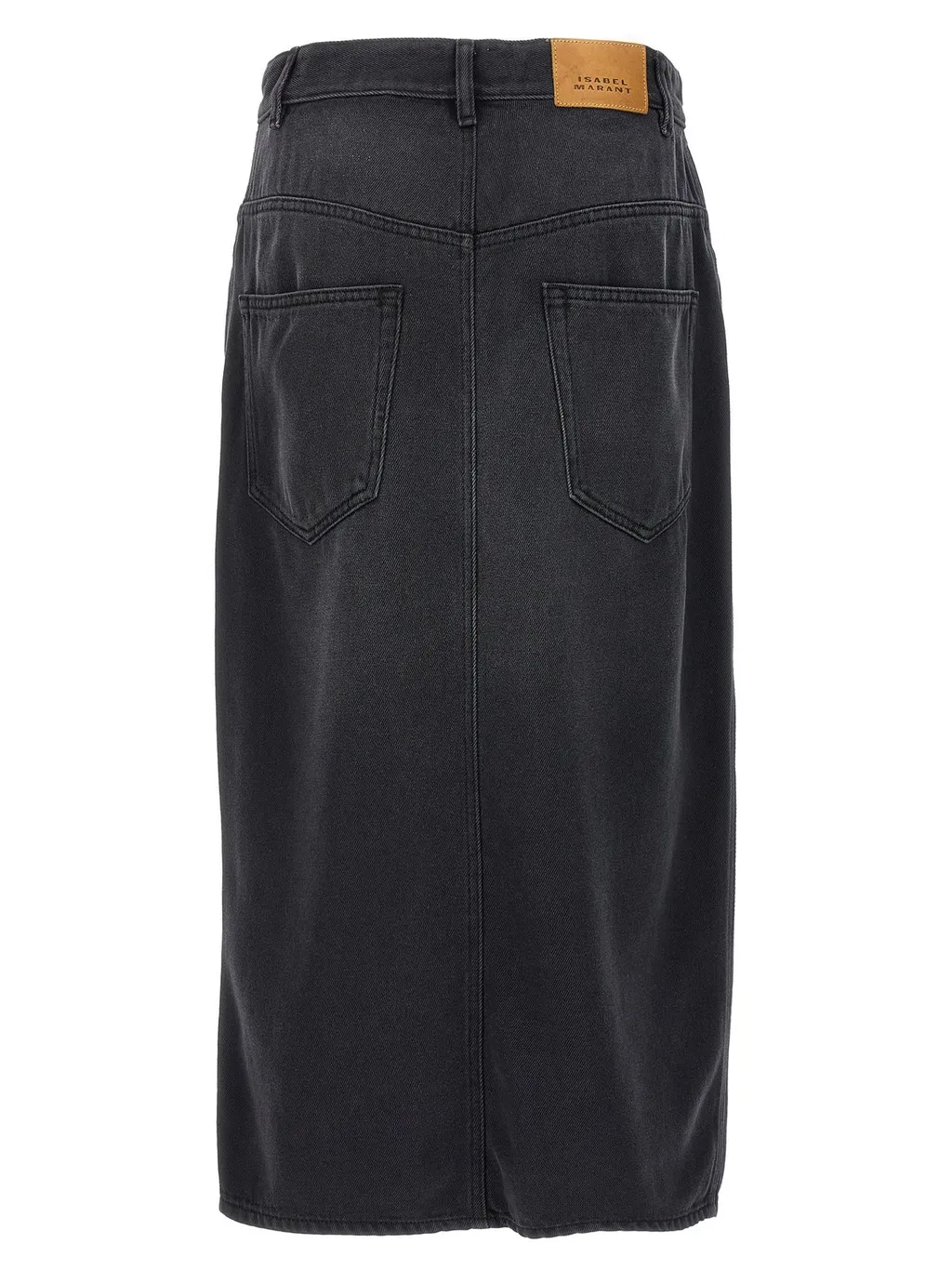 Denim Maxi Skirt