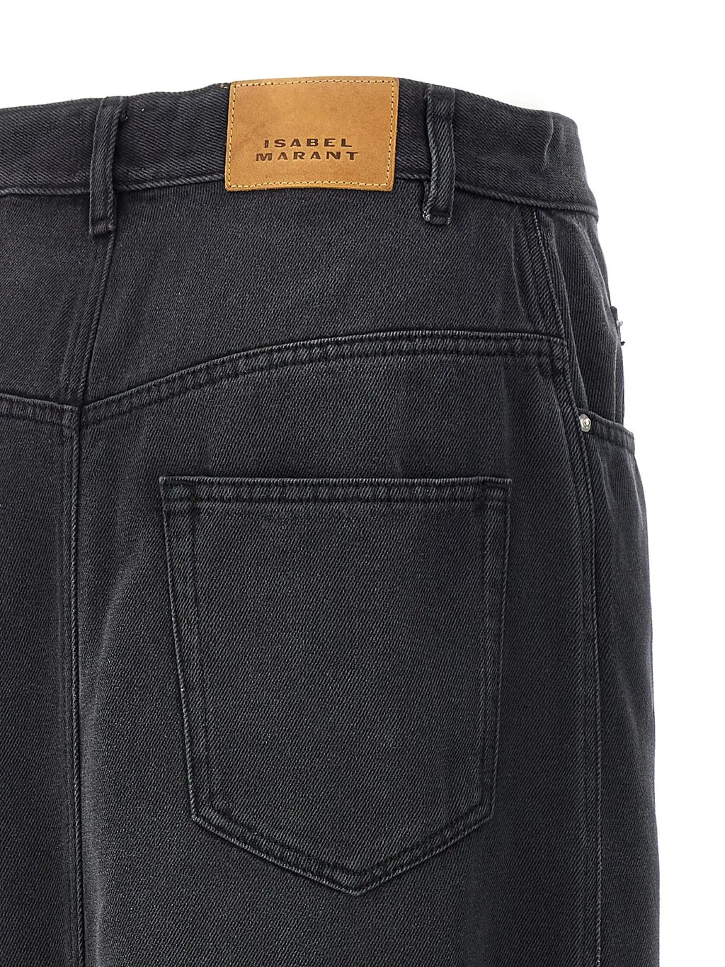 Denim Maxi Skirt