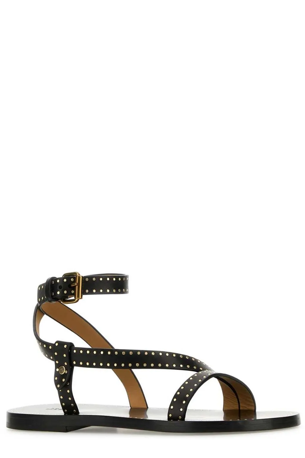 Studded Leather Sandals