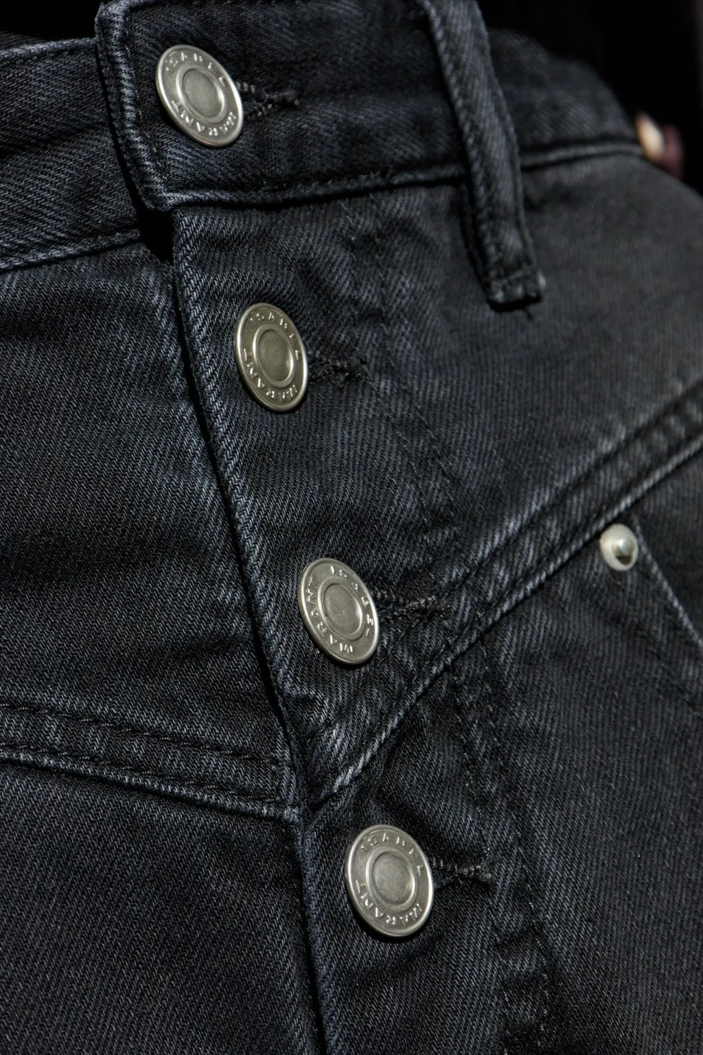 High-Waisted Denim Shorts