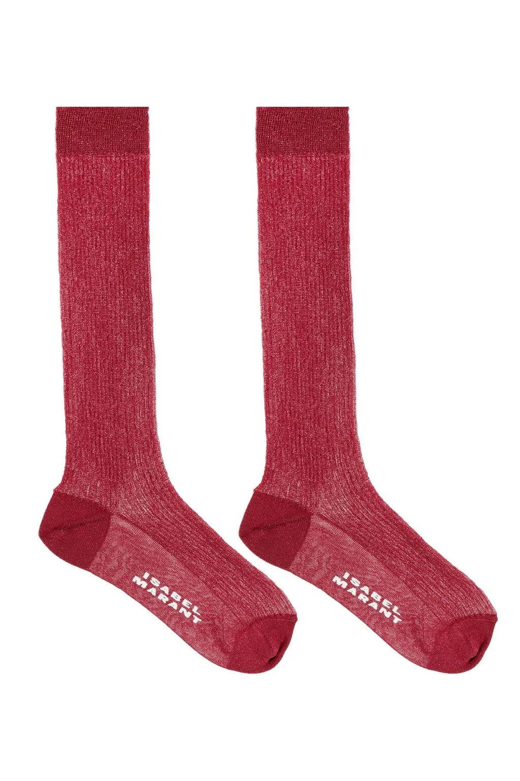Ribbed Knee-High Socks